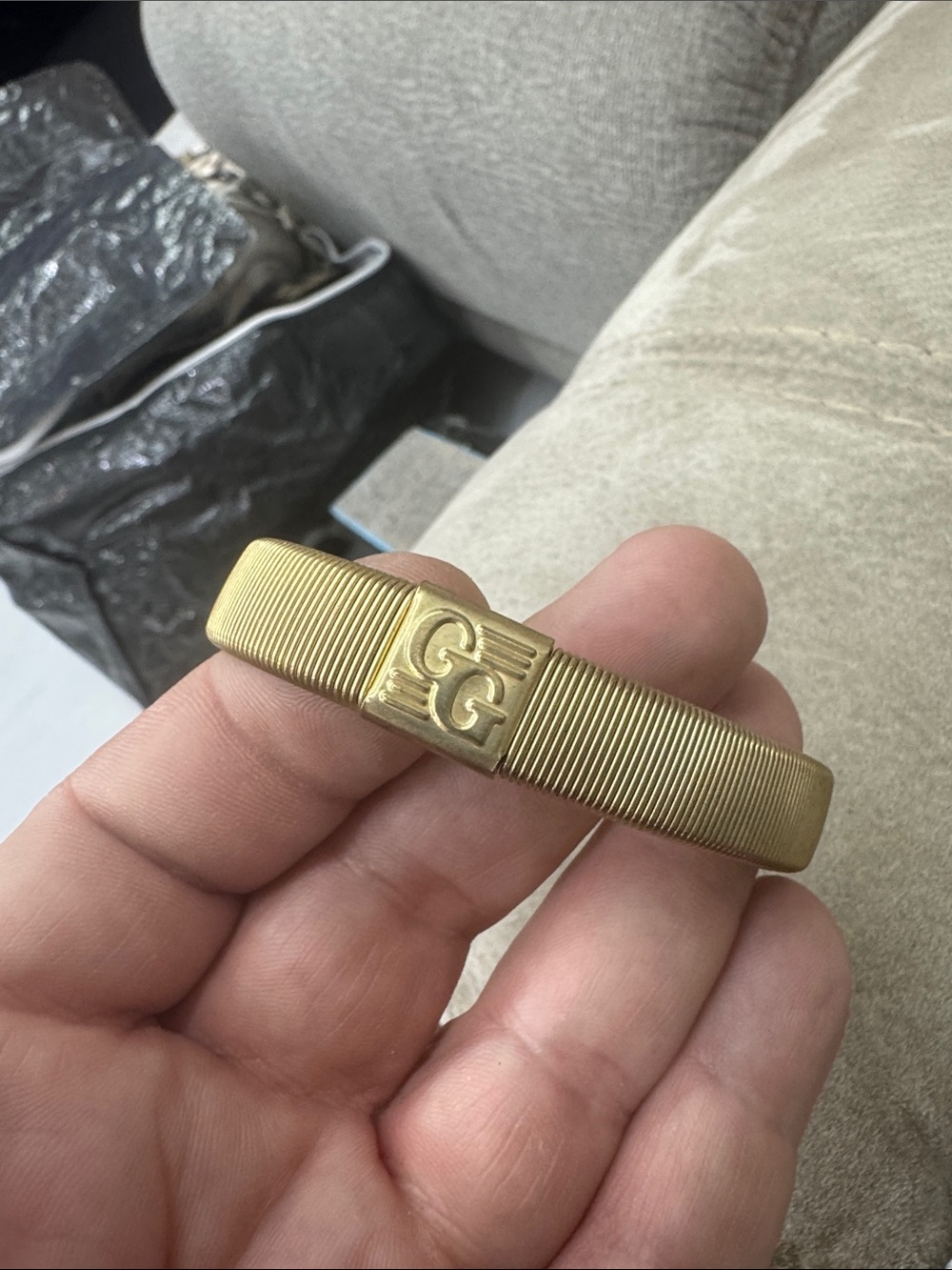 Vintage GG Expandable Bracelet